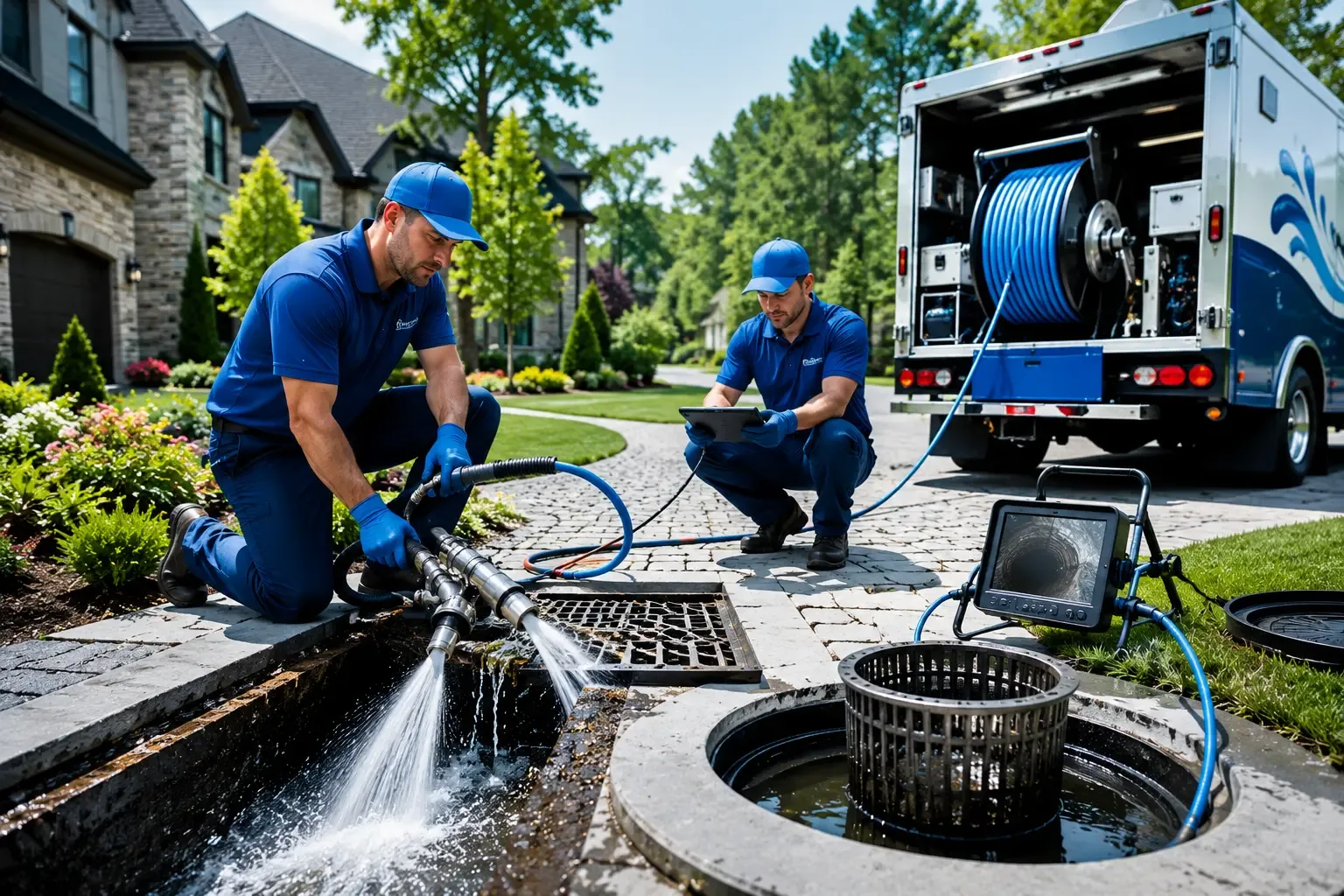 Local outdoor drain cleaning professionals in Hartwell, GA